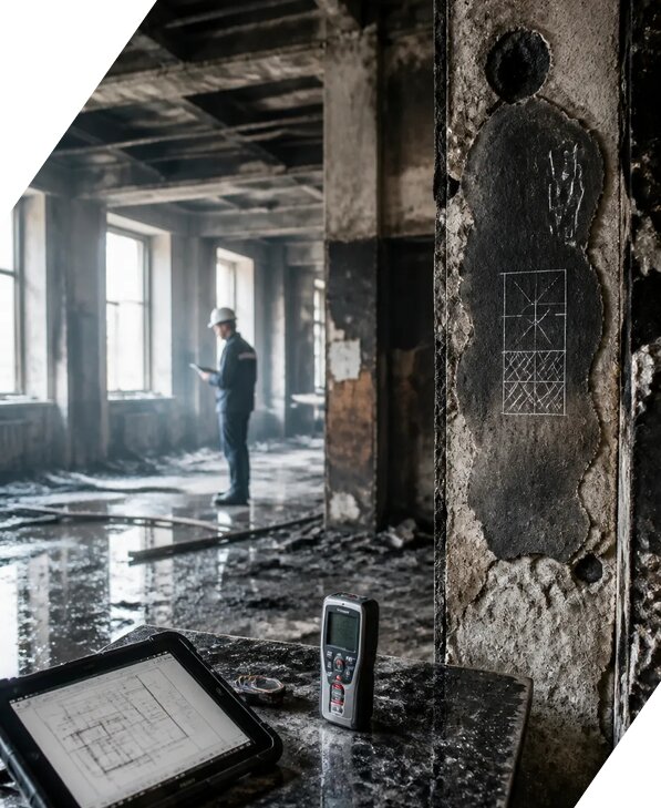 Обследование зданий после пожара в Кулебаках от 15459 р. | ЭкспертизаРоссия