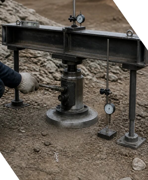 Штамповые испытания грунтов для строительства в Кулебаках