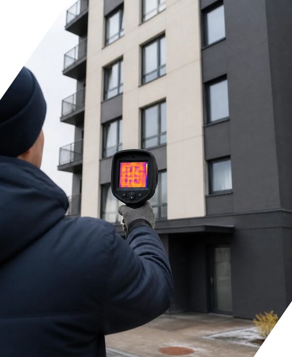 Тепловизионное обследование зданий в Кулебаках от 5153 р. | ЭкспертизаРоссия